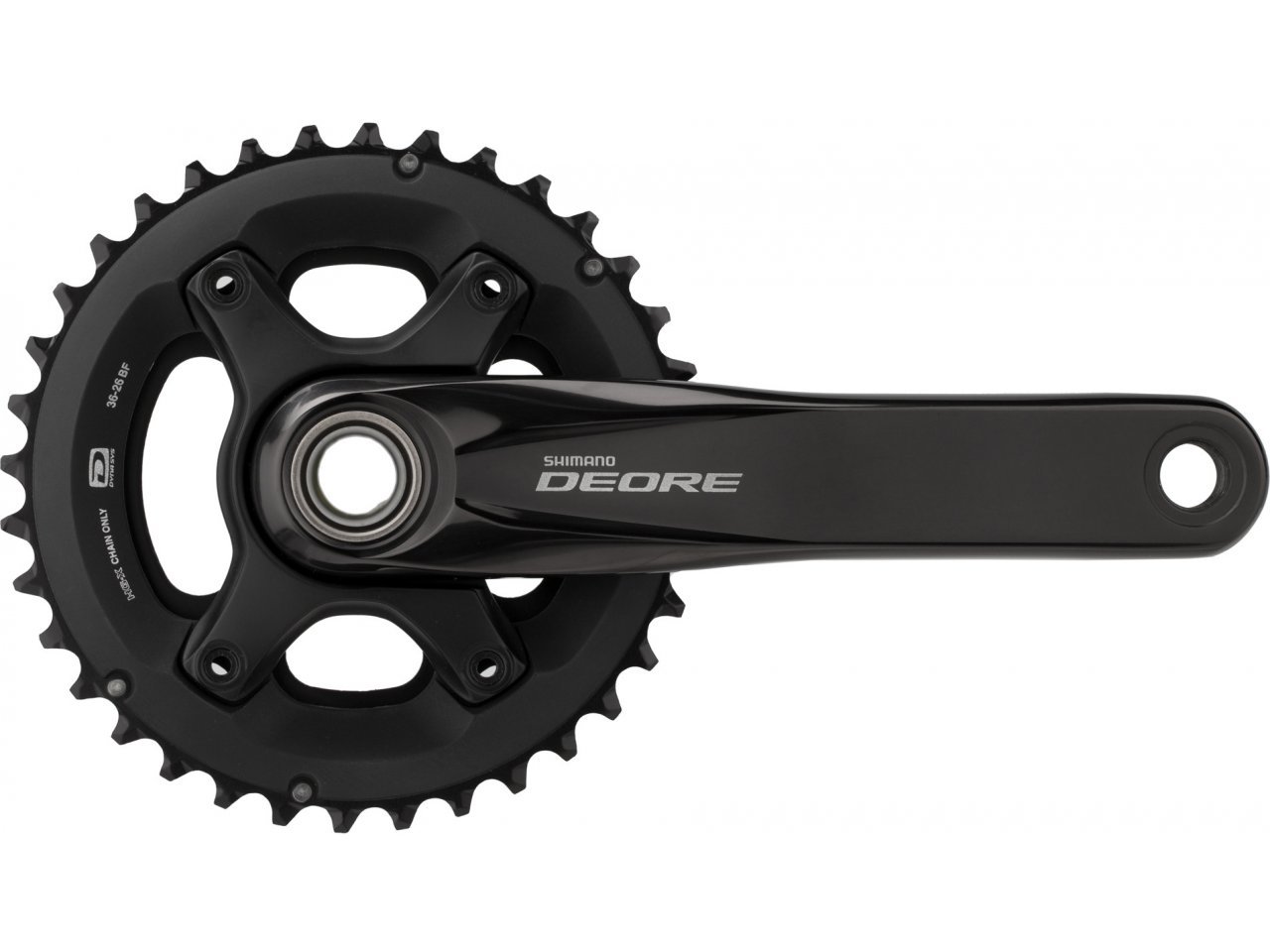 Grupo Shimano Deore M4100 2x10 38-28T Biela 175mm Ciclismo Mtb