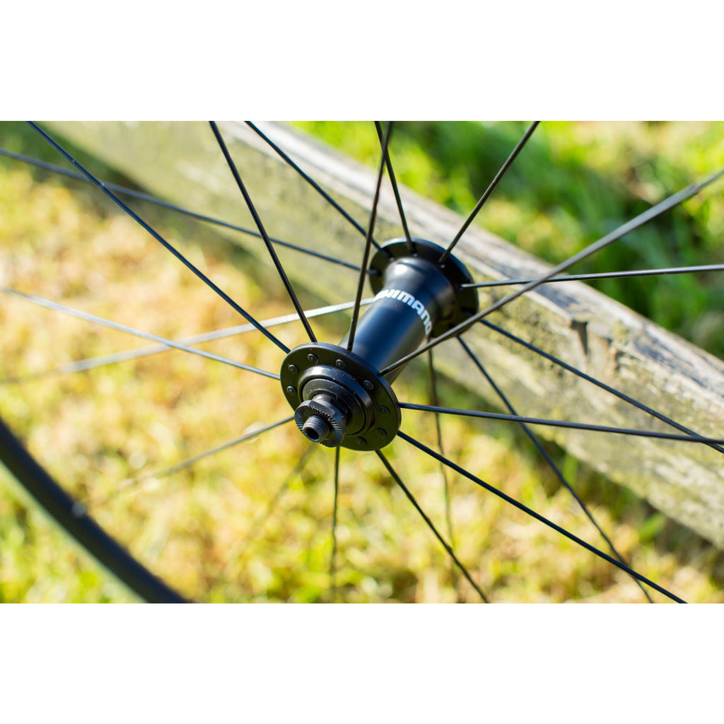 Juego Rines Ruedas Shimano Tiagra Wh-Rs100 10/11Vel Ciclismo Ruta Aluminio