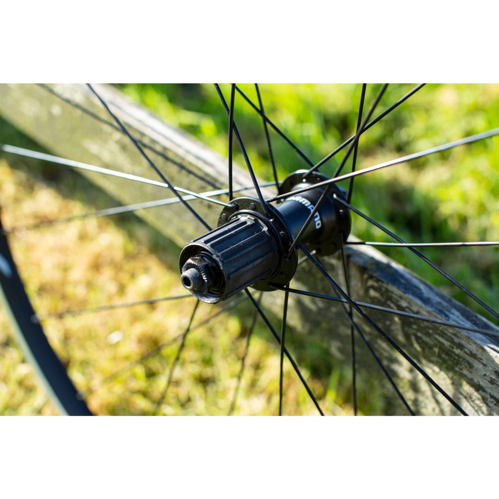 Juego Rines Ruedas Shimano Tiagra Wh-Rs100 10/11Vel Ciclismo Ruta Aluminio