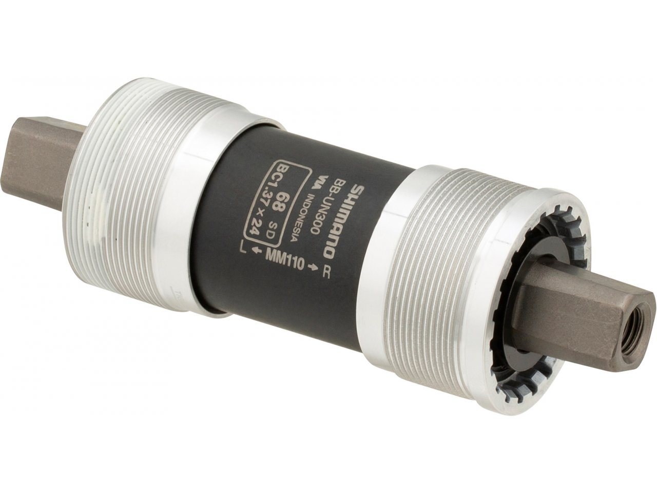 Eje Cartucho Centro Shimano Bb-Un300 Mm110 Acera Bicicleta Ciclismo Mtb