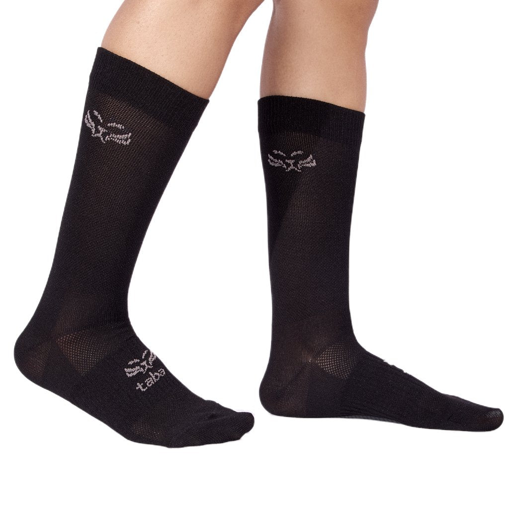 Medias Calsetines Taba Clasicas Negro Ciclismo Atletismo