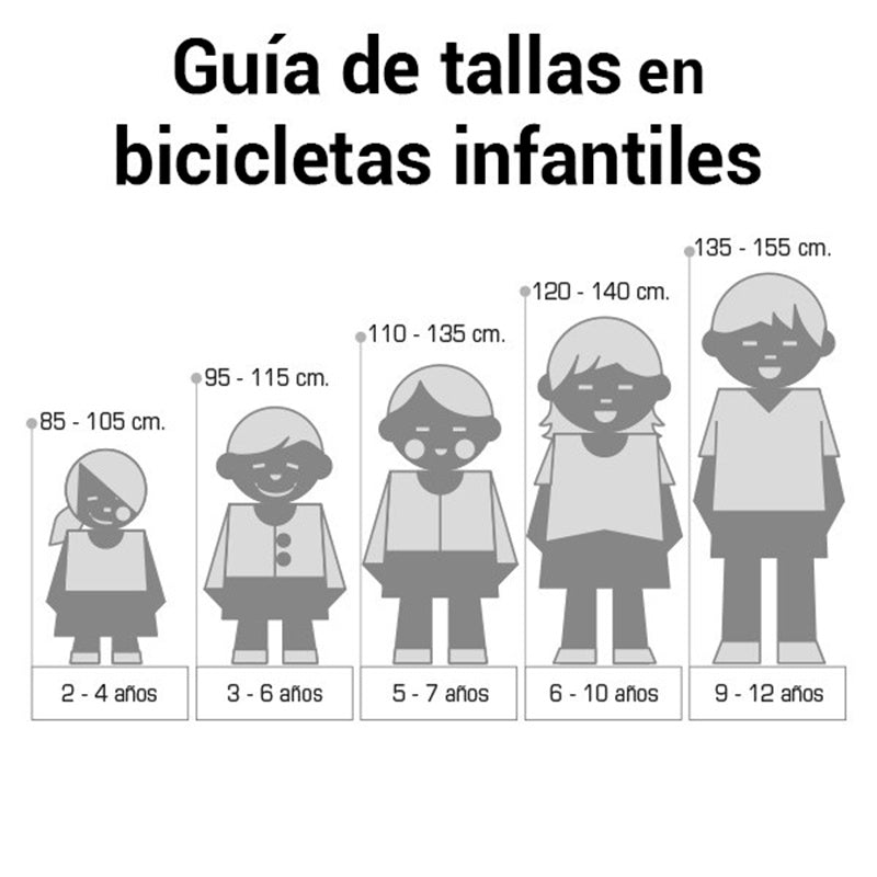 Bicicleta Infantil Gw Siren Rin 16 Acero Ruedas Niña Lila Brillante