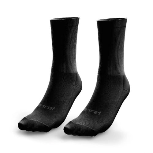 Medias con compresión Terret REFLECTIVE BLACK