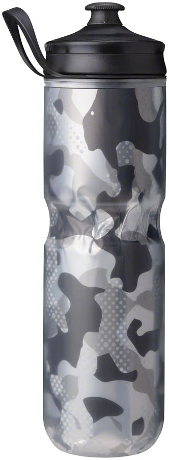 Hydrapak Polar Sport Contender Insulated Water Bottle - 24oz Black