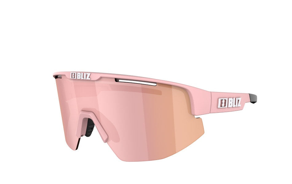 Gafas de Ciclismo Bliz Matrix Matt Power Pink/Marrón/Rosa