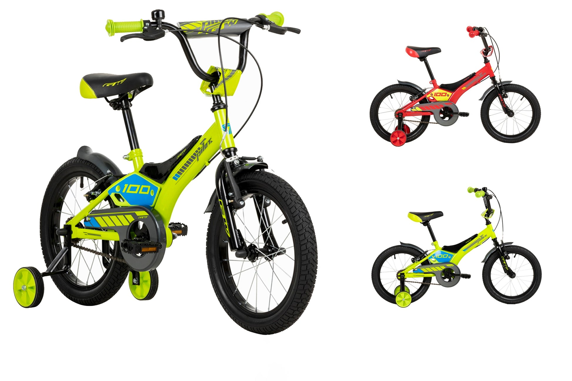 Bicicleta Gw Pilot Rin 16 Niñas 4 a 7 Años Morado Oscuro Rosado