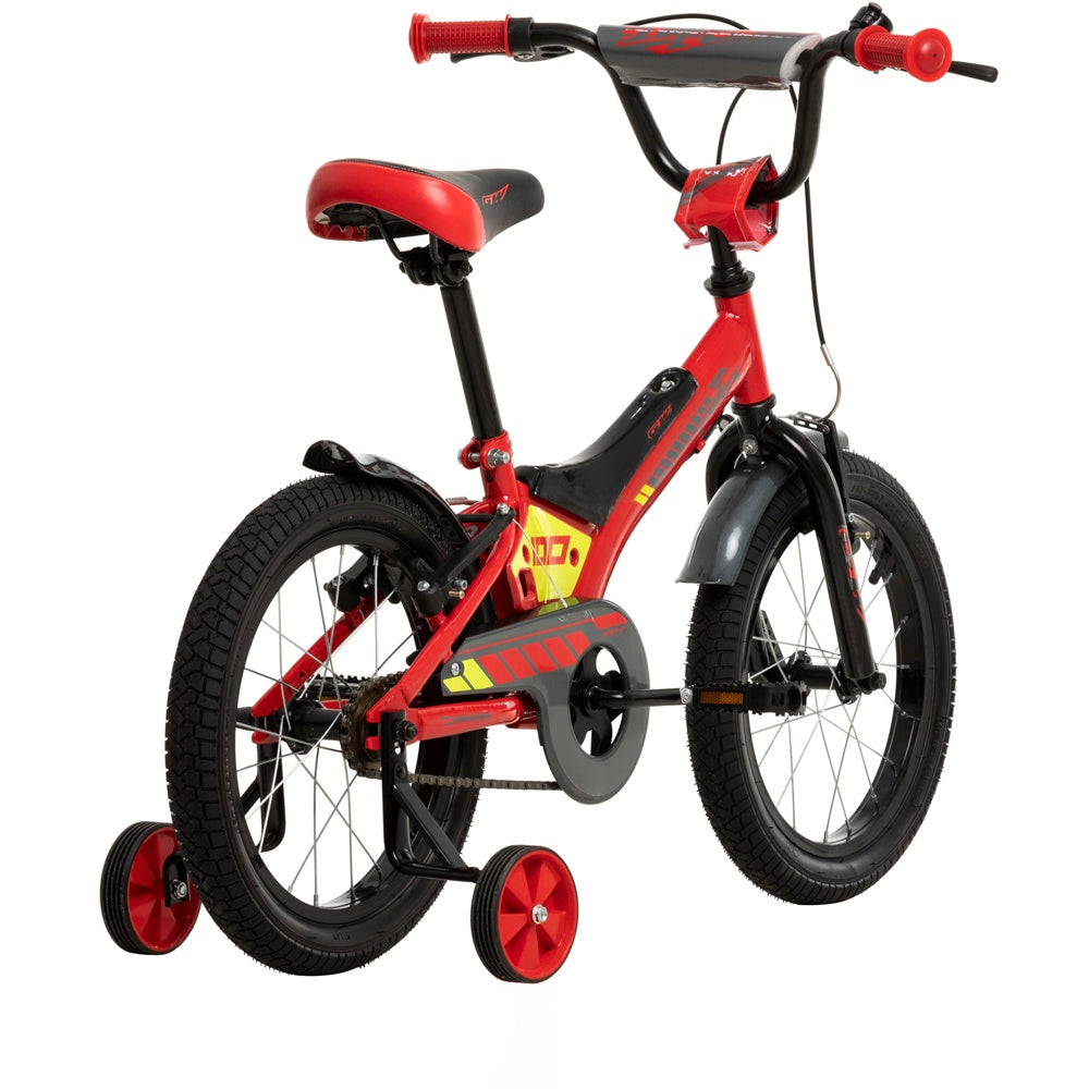 Bicicleta Gw Pilot Rin 16 4 a 7 años Rojo Brillante Amarillo