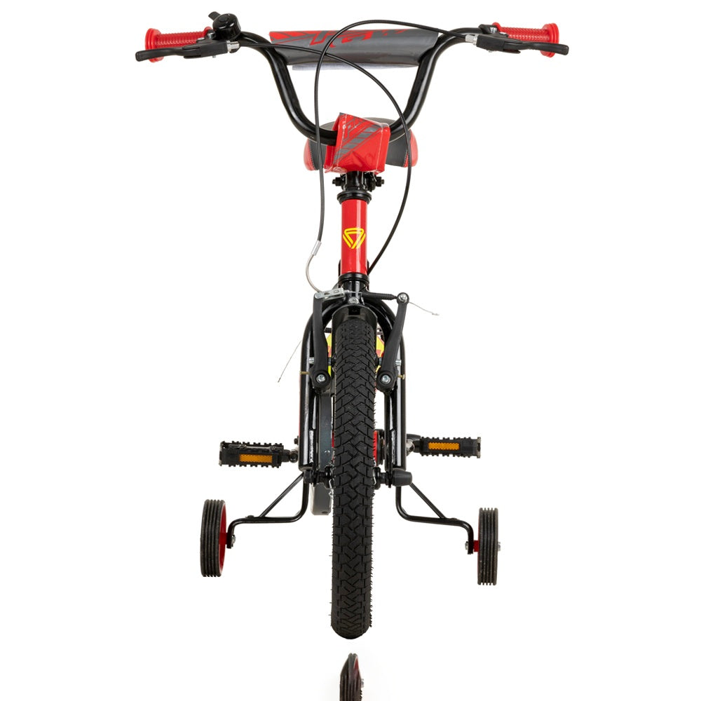 Bicicleta Gw Pilot Rin 16 4 a 7 años Rojo Brillante Amarillo