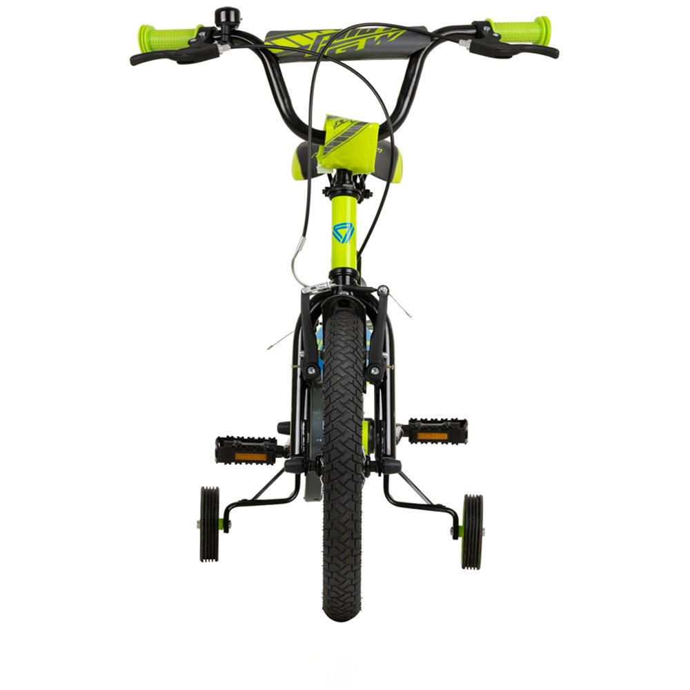 Bicicleta Gw Pilot Rin 16 4 a 7 años Verde Manzana Neon Azul