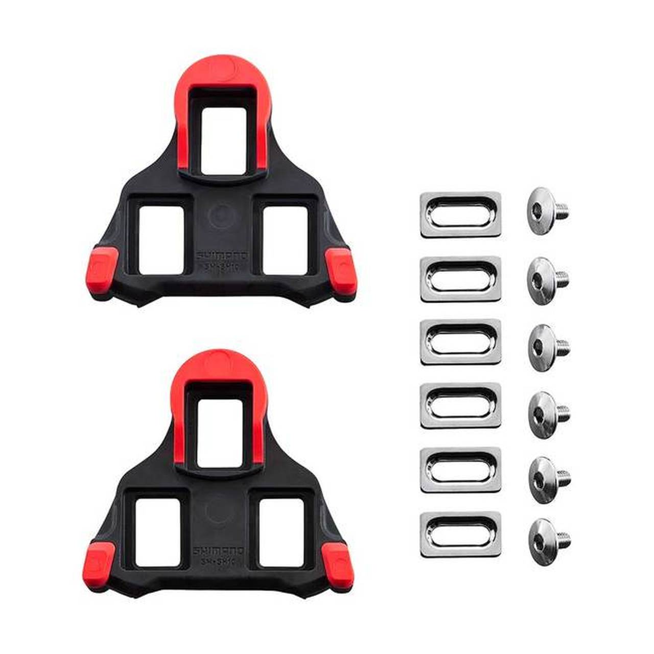 Calas shimano sm-sh10 0º rojas