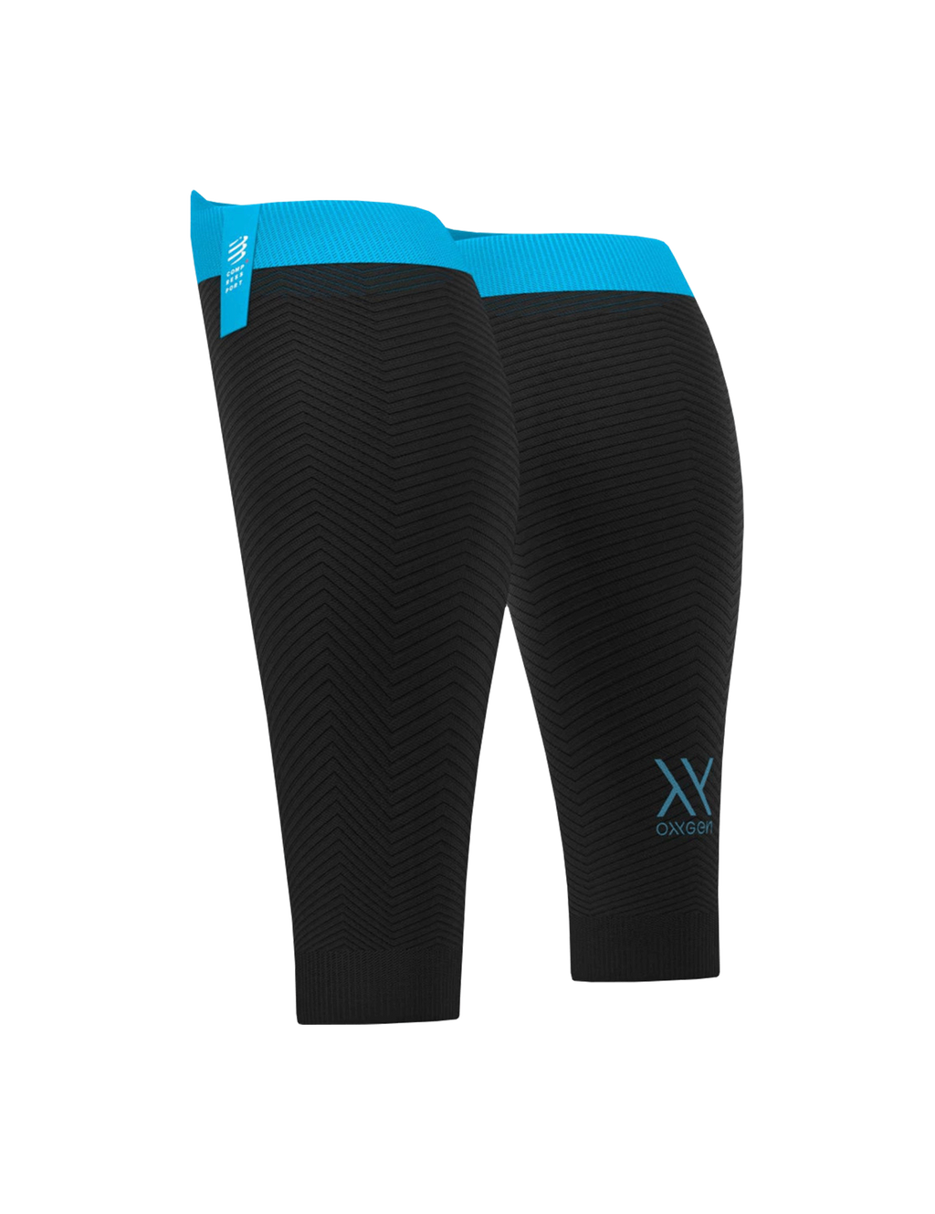 R2 Oxygen calf sleeves black