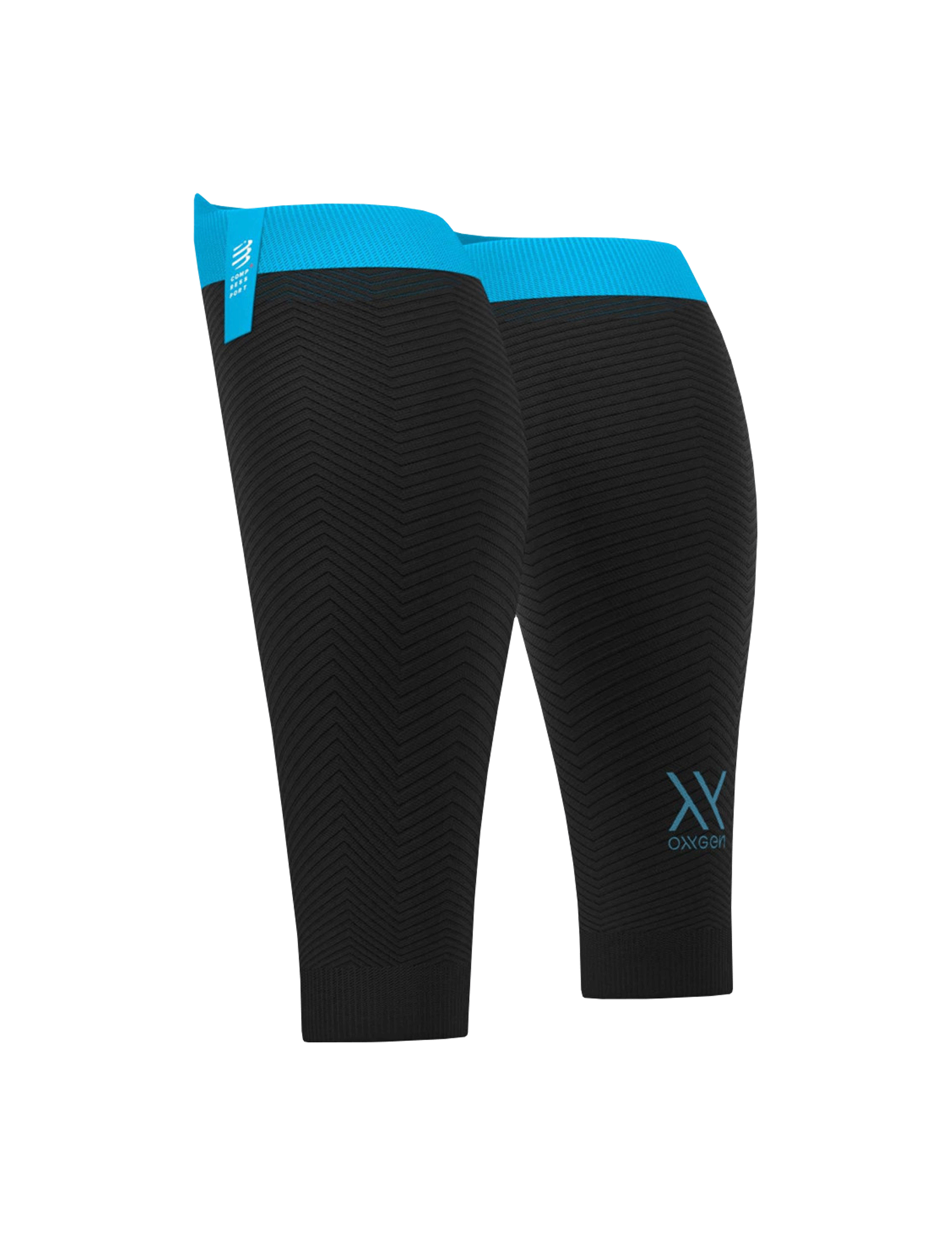 R2 Oxygen calf sleeves black