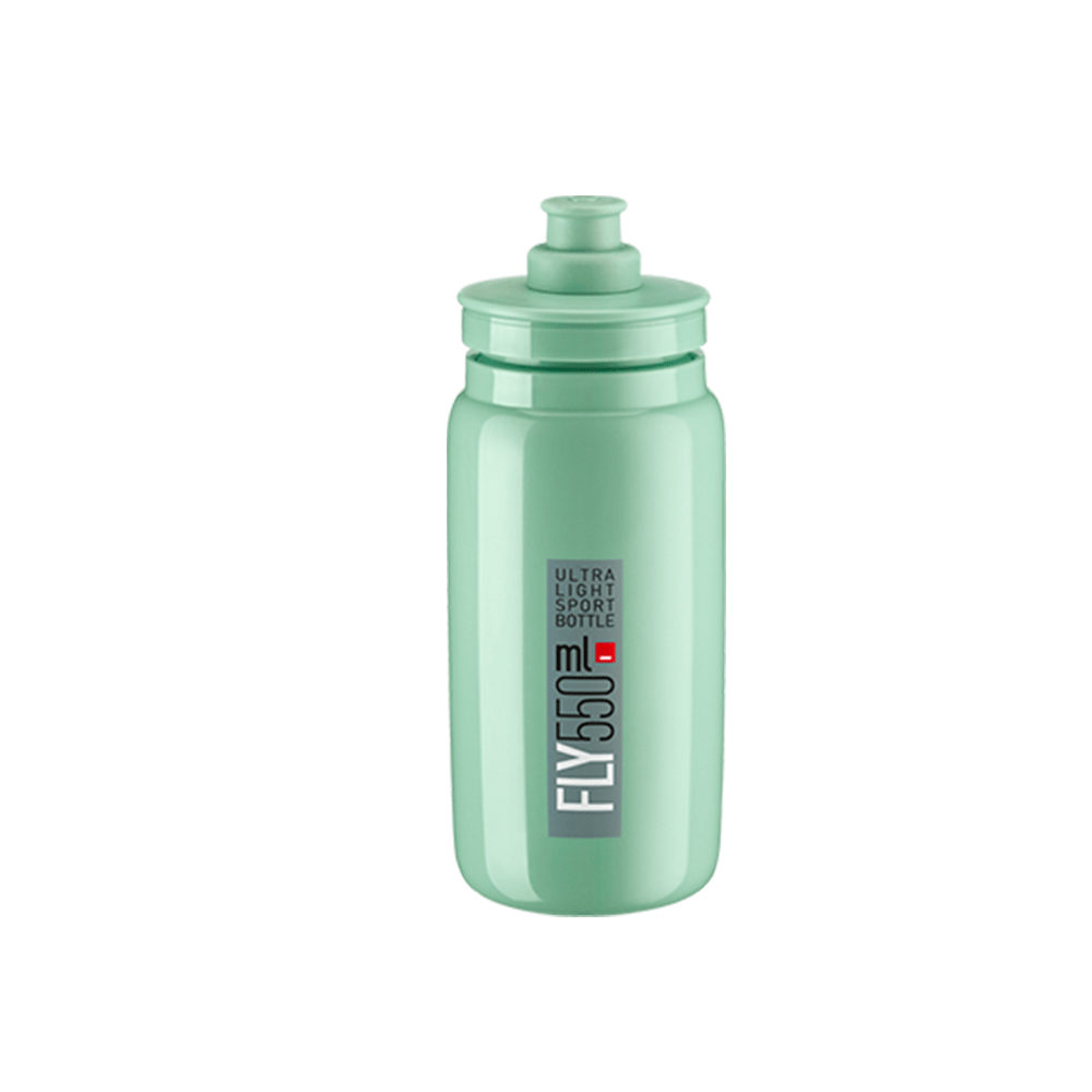 Caramañola Elite Fly 550ml Verde Menta Ciclismo Termo Botella