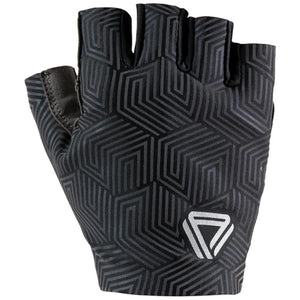 Guantes de Ciclismo Cortos GW Full Reflective Negro