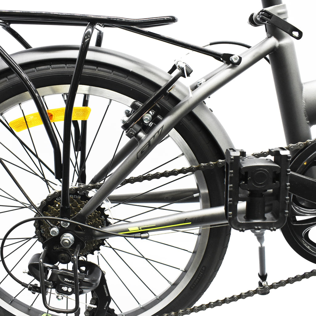 Bicicleta Plegable Gw Acero 20p Copenhague Shimano Aluminio Oferta