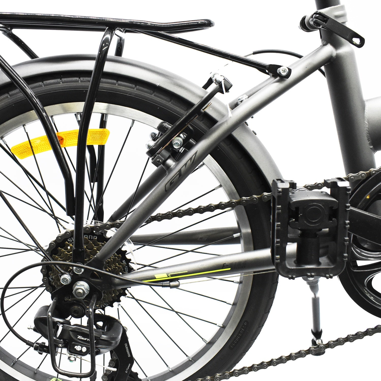 Bicicleta Plegable Gw Acero 20p Copenhague Shimano Aluminio Oferta