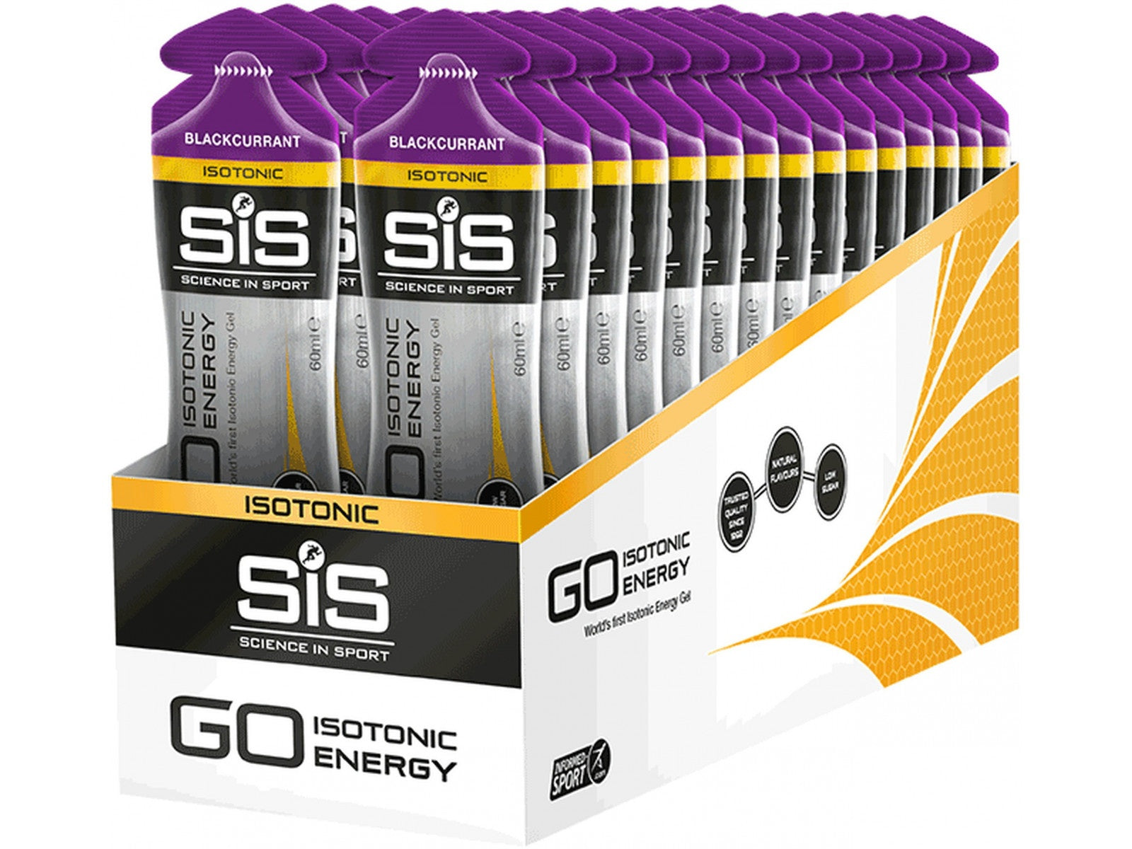 Gel Energético Isotonic Sis Blackcurrant 60ml Ejercicio Gym
