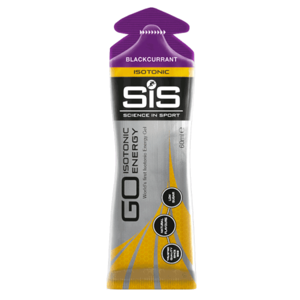 Gel Energético Isotonic Sis Blackcurrant 60ml Ejercicio Gym