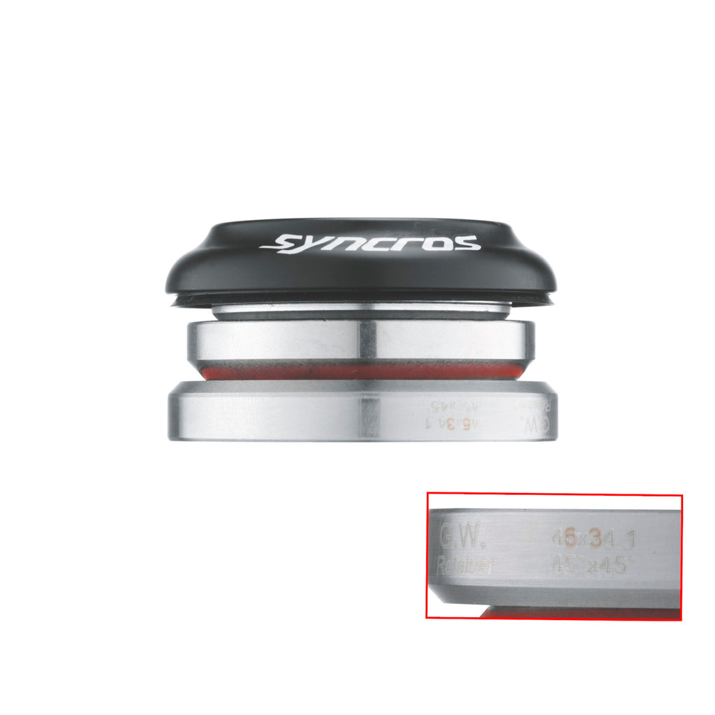 Juego De Direcio Syncros IS41/28.6 - Is46/34 Negro Addict Solace