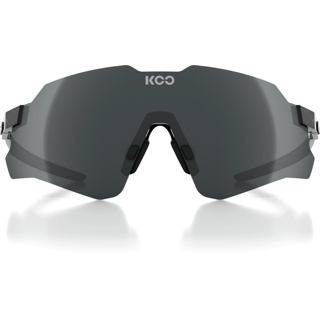 KOO Nebula Photochromic Sunglasses - Black Glass | Photochromic Graphite Mirror