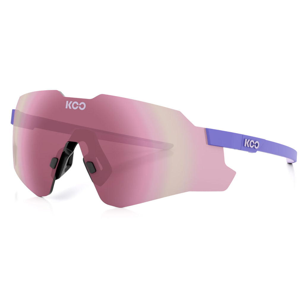 KOO Gafas de Sol - Nebula - Iris Matt | Super Pink Mirror