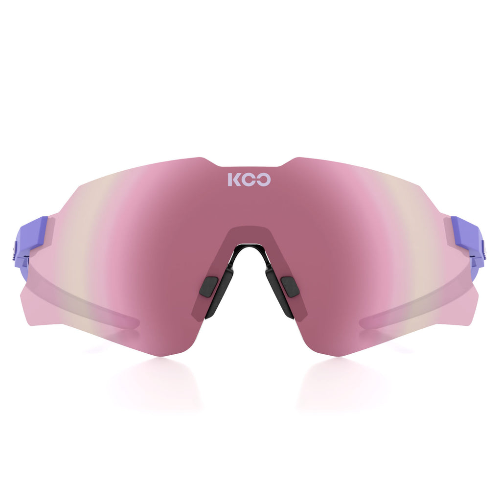 KOO Gafas de Sol - Nebula - Iris Matt | Super Pink Mirror