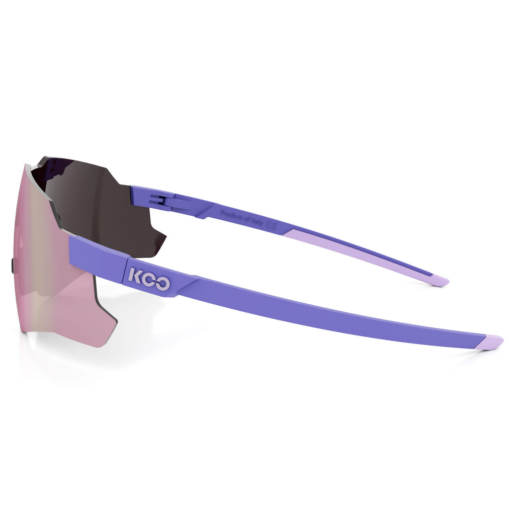 KOO Gafas de Sol - Nebula - Iris Matt | Super Pink Mirror