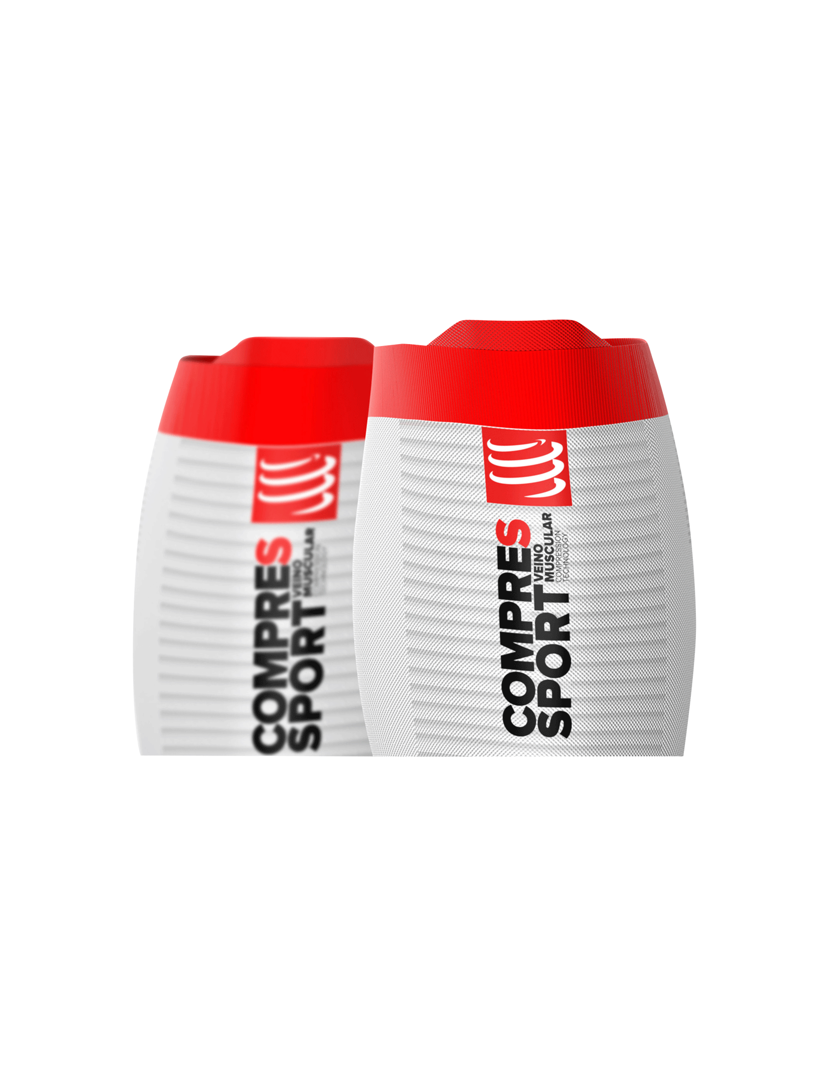 R2 Oxygen calf sleeves white