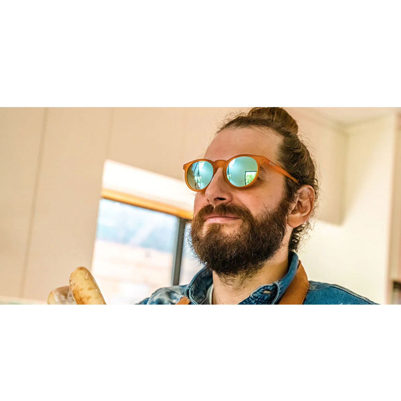 Gafas de sol con moños recién horneados de GOODR (CG-OR-LLB1-RF)