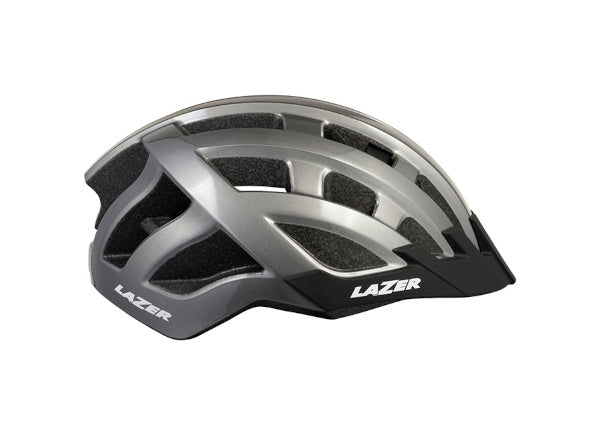 Casco Lazer Mtb Compact Ce Ruta Bicicletas Unisex Titanio