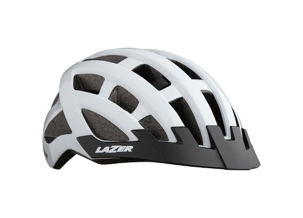 Casco Lazer Mtb Compact Ce Ruta Bicicletas Unisex Blanco