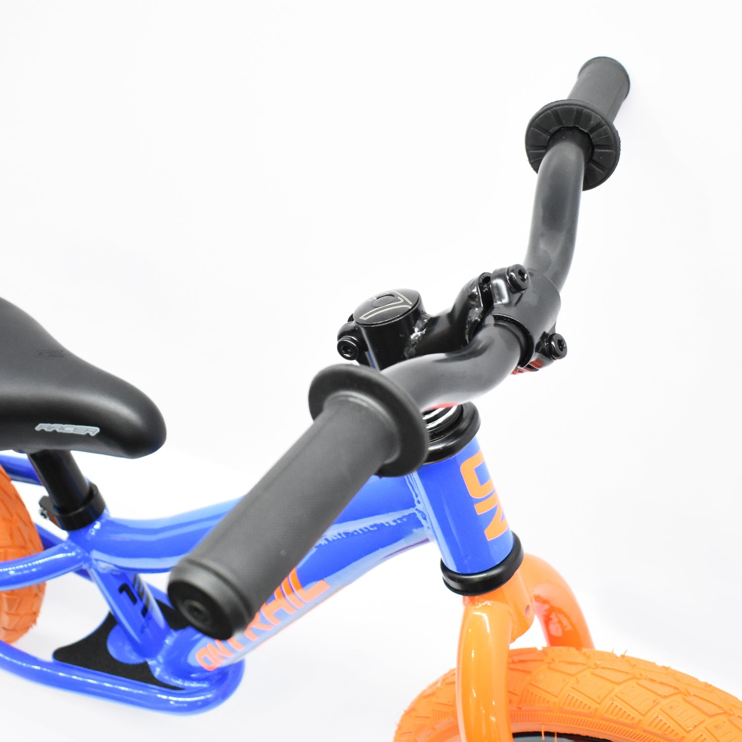 BICICLETA ON TRAIL DE BALANCE RACER (PREBIKE) AZUL / NARANJA