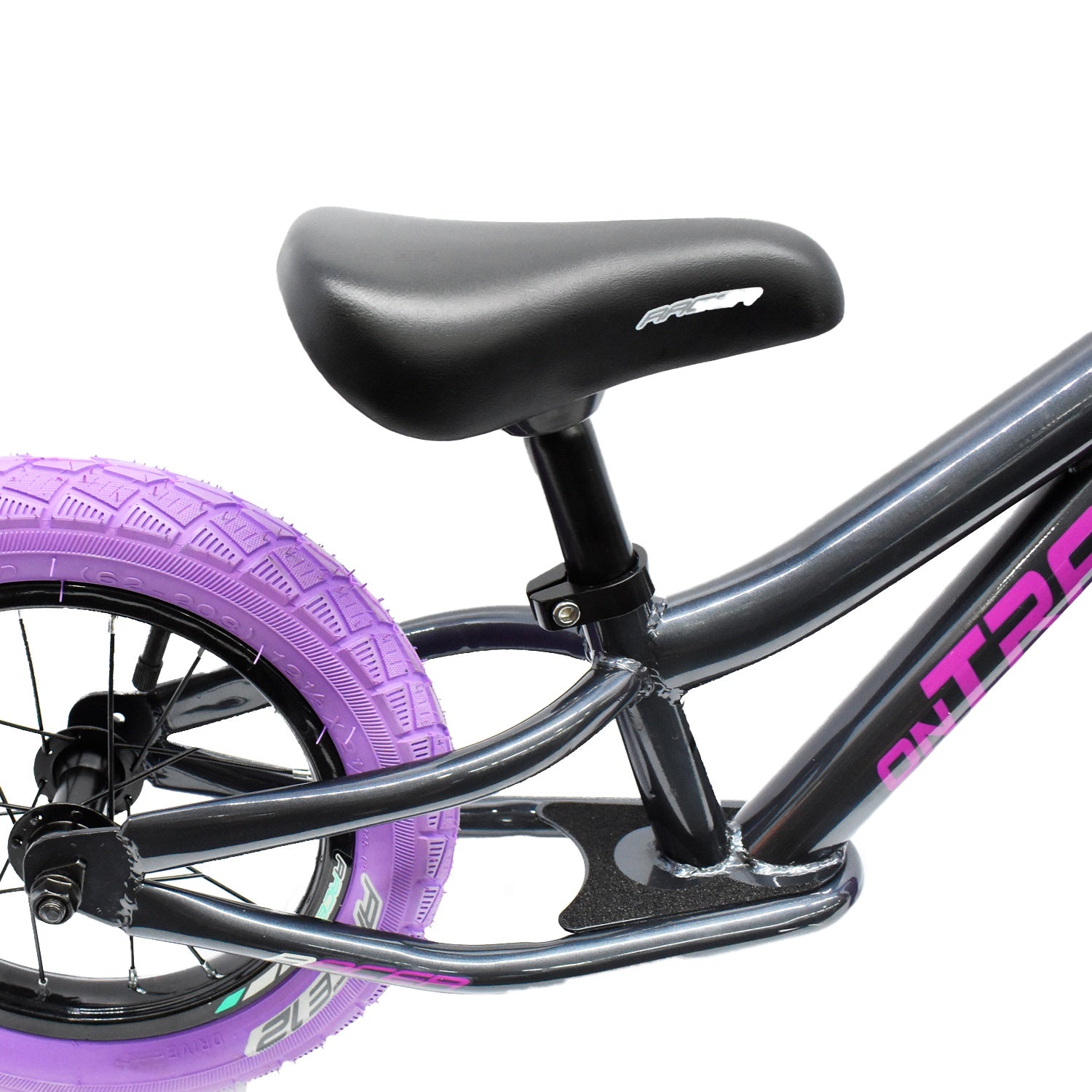 BICICLETA ON TRAIL DE BALANCE RACER (PREBIKE) GRIS / MORADO