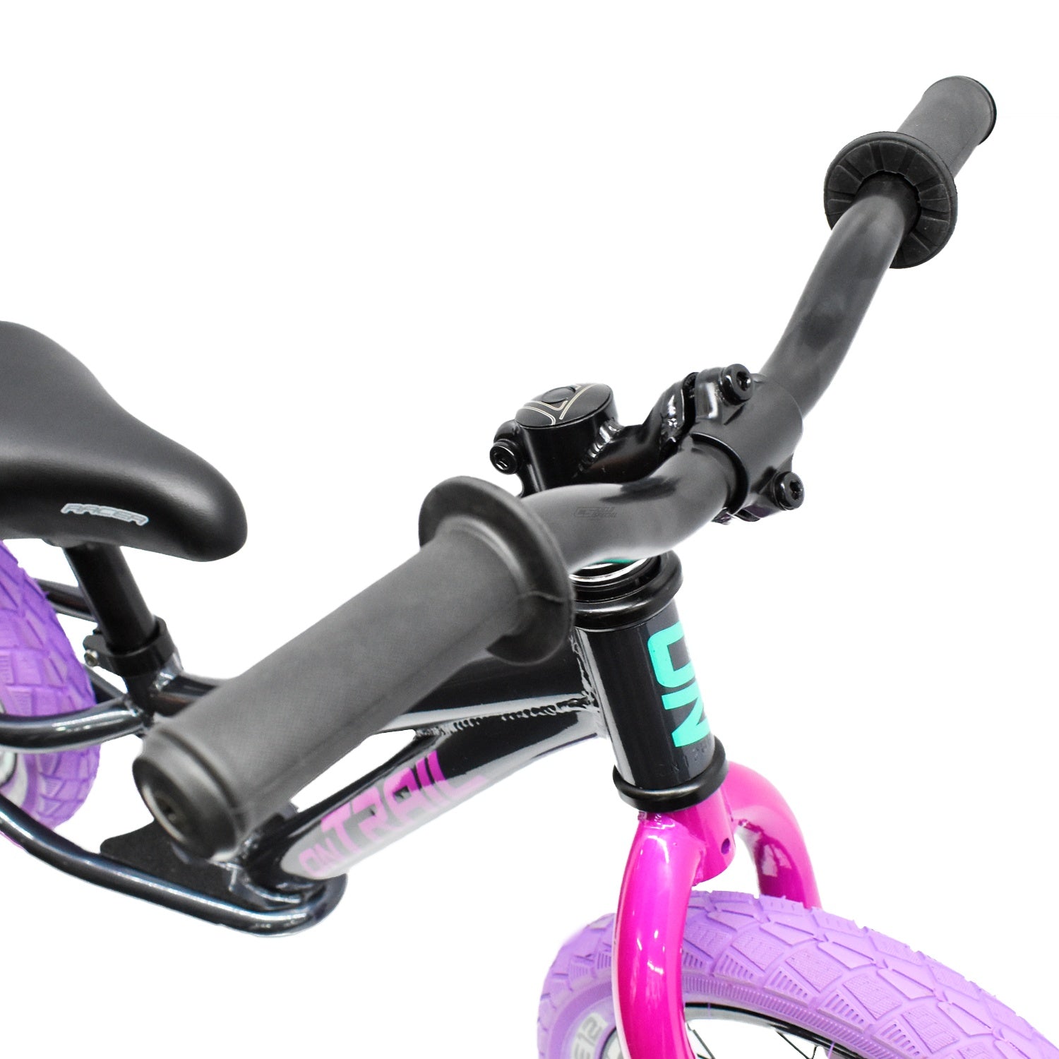 BICICLETA ON TRAIL DE BALANCE RACER (PREBIKE) GRIS / MORADO