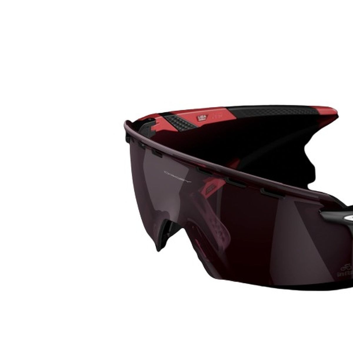 Gafas de Ciclismo Oakley Encoder Pink Stripes Prizm Road Blk