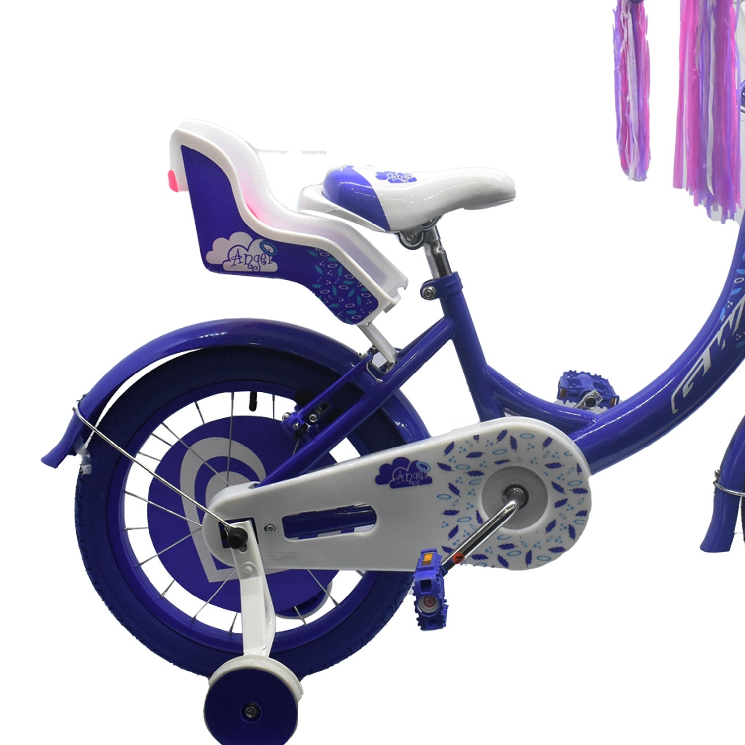 Bicicleta infantil gw Angel 16" / ruedas auxiliares / MORADO