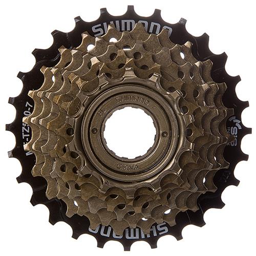 Combo Pacha Shimano Tourney Tz-500 7vel 14-28 Rosca + Cadenilla Gw 8/7/6Velocidades