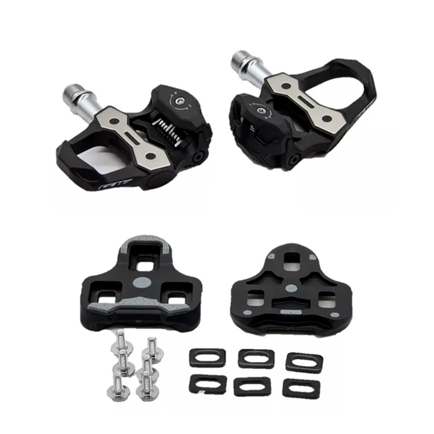 Pedales Gw Zp-110 Ruta Ciclismo Calas Chocles Bicicletas