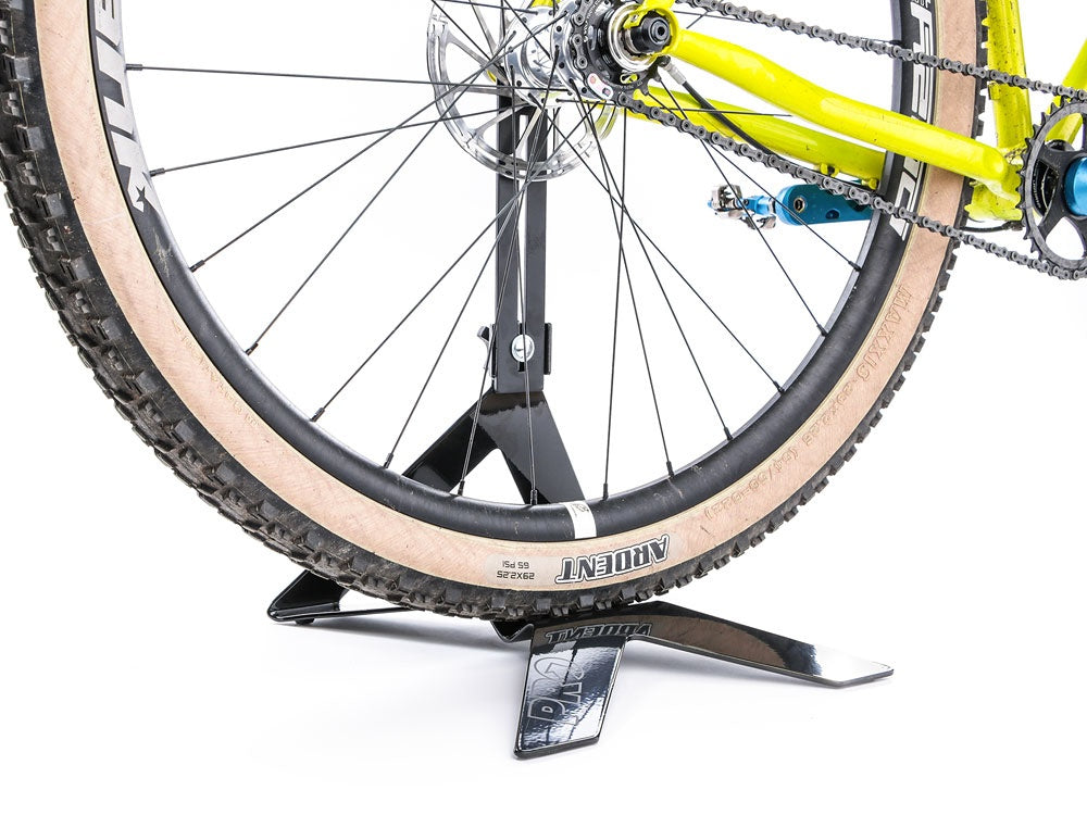 Soporte Graduable BikeStand Bicicleta Pro Negro Acero 700/29" Base Paral
