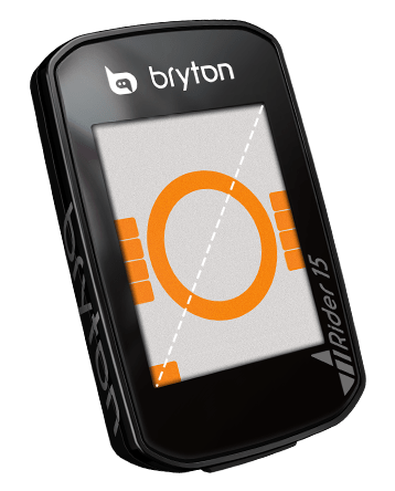 Computador Ciclismo Bryton rider 15+Soporte Compatible Garmin