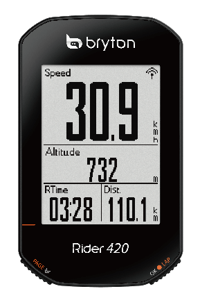 Computador Ciclismo Velocimetro Bryton Rider 420t Cadencia Banda