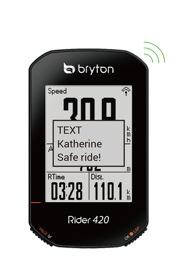 Computador Ciclismo Velocimetro Bryton Rider 420t Cadencia Banda
