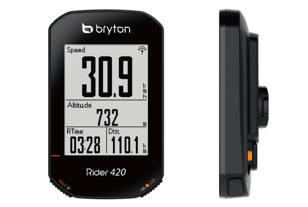 Computador Ciclismo Velocimetro Bryton Rider 420t Cadencia Banda