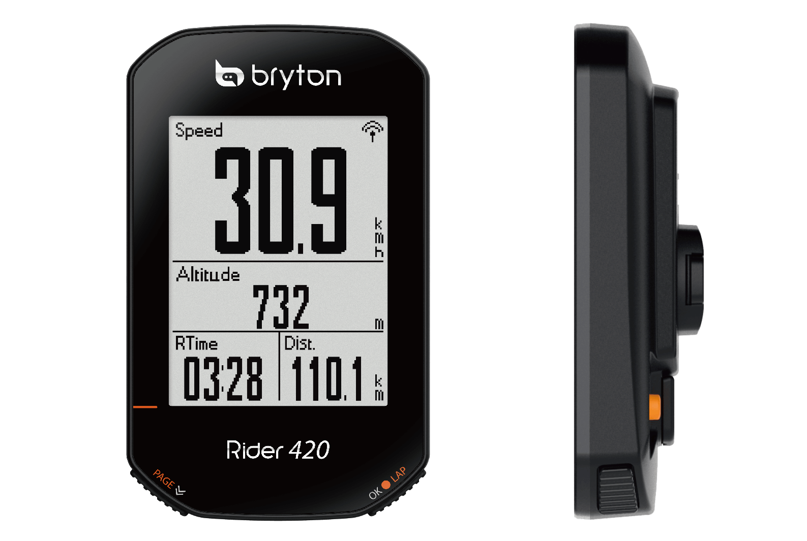 Computador Ciclismo Velocimetro Bryton Rider 420t Cadencia Banda