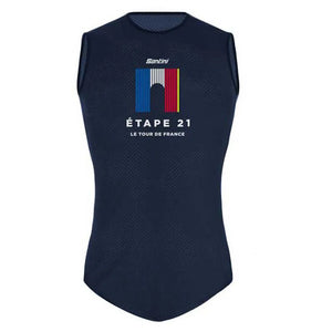Santini Trionfo Tour De France Official sleeveless base layer