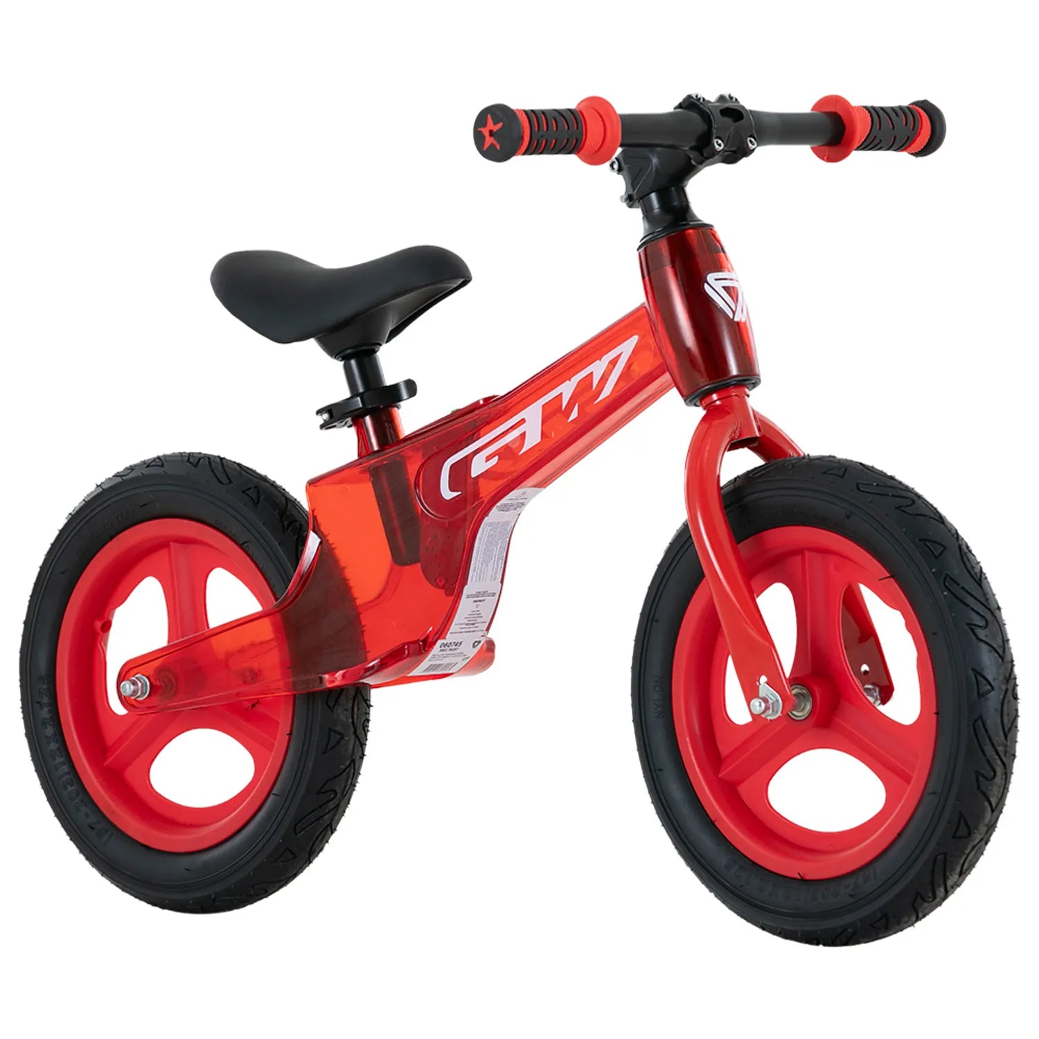 BICICLETA GW IMPULSO PUSHBIKE FIREFLY PLASTICO RIN12 roja
